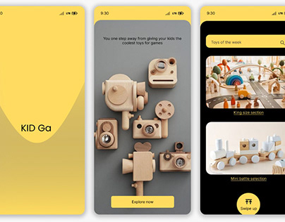 Pixtoy - games and applications on Behance