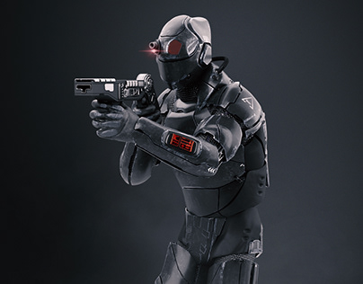 Sci-Fi Solider Character Modeling & Animation