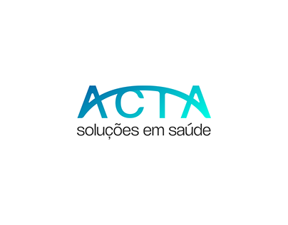 ACTA - Gestão Hospitalar (Brand Identity)