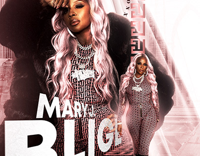 Mary J. Blige - Wallpaper Design
