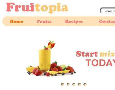 Fruitopia-Blog Site