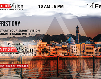Social Maida post for Smart Vision Summit Oman 2024