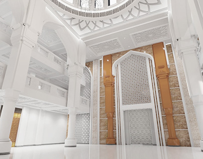 Desain Interior Masjid Citraharmoni Sidoarjo