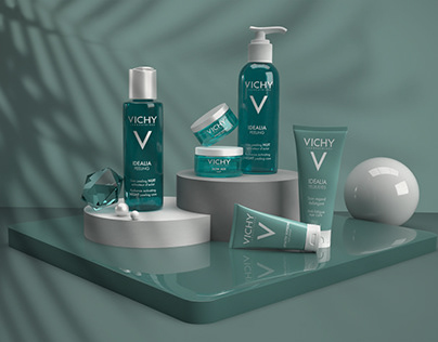 Vichy Cosmetics packaging Design