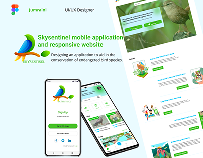 Skysentinel mobile application and responsive website
