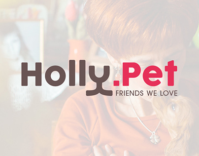 Holly.Pet - Pet's Gadjet Company Branding design