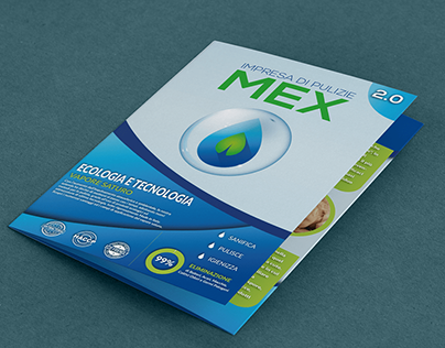 Impresa di Pulizie MEX: Logo Design e coordinati