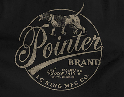 T-Shirt Design for Pointer Brand and LC King