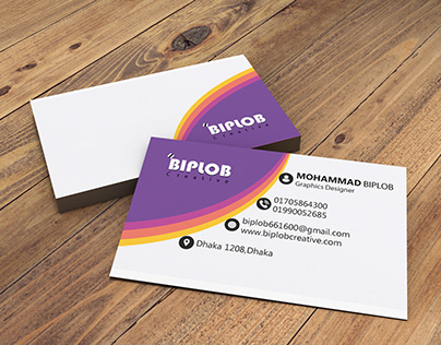 Business card (for contract : harun661600@gmail.com