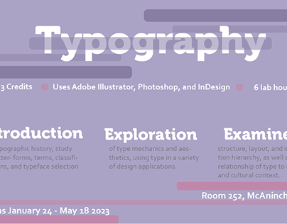 Typography Class Poster