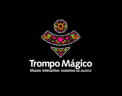 Dia de Muertos Logo Museo Trompo Mágico