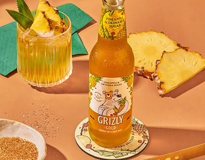 Grizly Hard Seltzer - Creative Product Photography