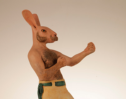 CHARACTER CONCEPT MODEL: VICTORIAN BOXING HARE