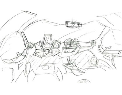 Thumbnail Sketches for Kart Project