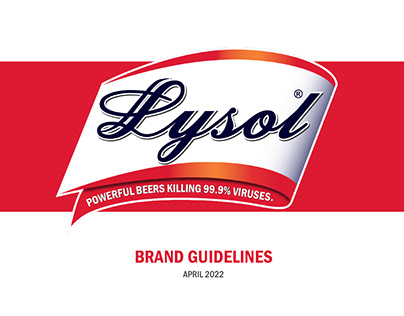 Lysol Beer Brand Style Guide