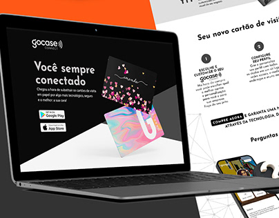 Landing page GoCase Connect
