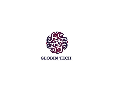 Globin Tech monogram logo design