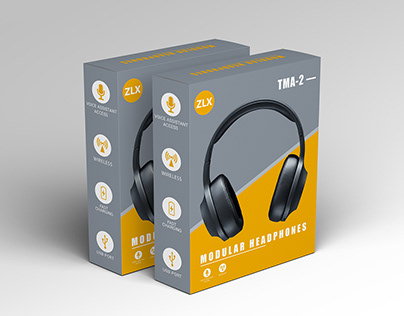 Premium Quality Headphone Packaging Design