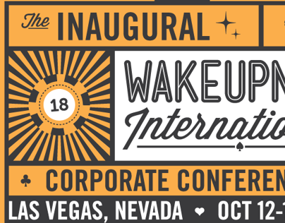 Various WakeUpNow Conference Collateral