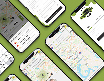 Taxi mobile application | Мобільний додаток таксі