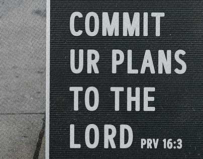 Commit your plans to the Lord | Social Posts