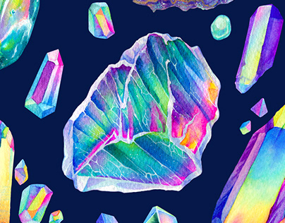Project thumbnail - Crystal Pattern Design
