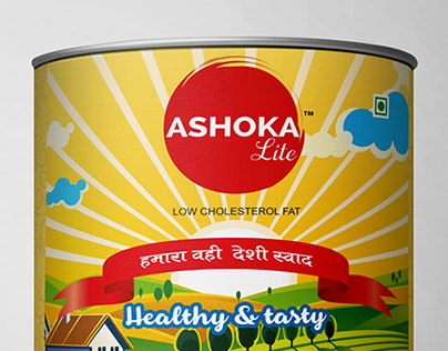 Ashoka Lite Desi Ghee Packaging