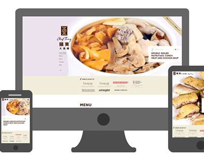 Chef Tony Restaurant Responsive Website