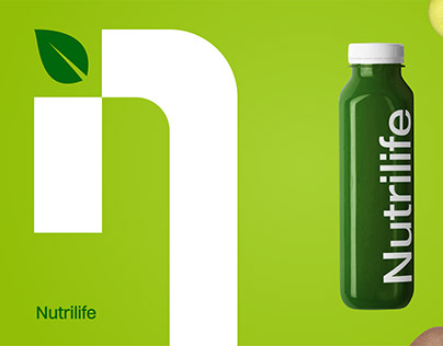 Nutrilife - Logo Design I Fresh Organic Juice Branding