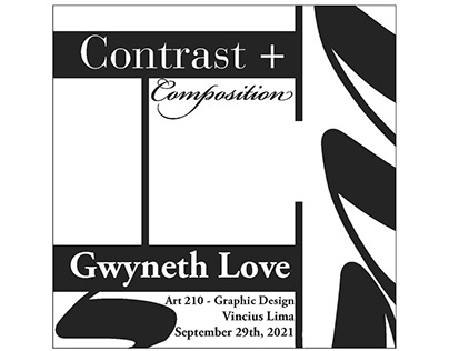 Contrast + Composition Book