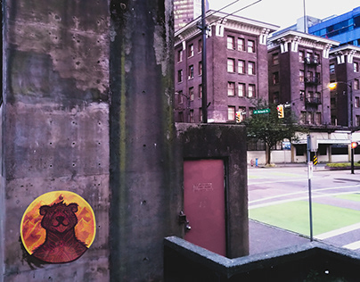 Street Art Piece in Vancouver