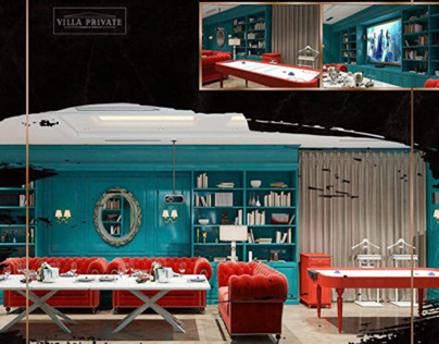 Villa Private Baku.Luxury Cinem Rooms.Room 11