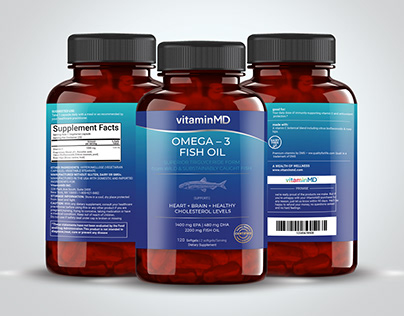 Vitamin MD - Packaging design