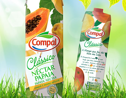 Fruit Juice range for Compal, portugal