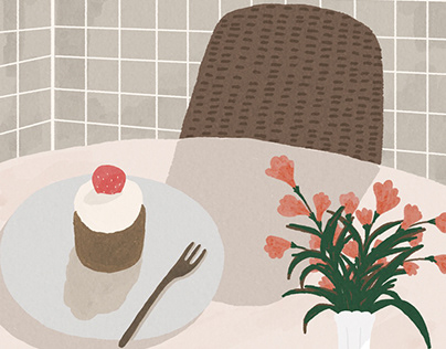 Cake / Food illustration