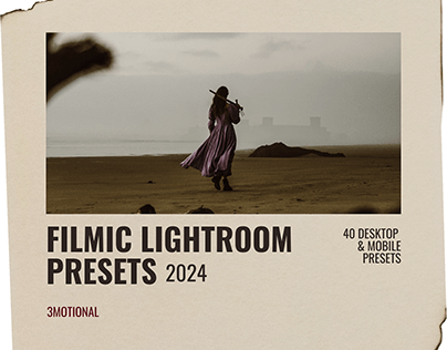 40 Filmic Presets for Lightroom Desktop & Mobile