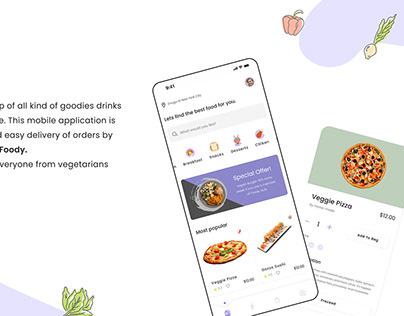 Foody Delivery App (E-commerce)