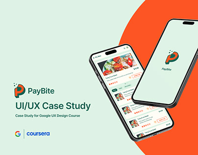 PayBite - UI/UX Case Study - Coursera