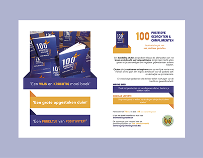 Flyer '100 Positieve Gedachten & Complimenten'