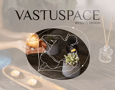Web design Vastuspace site - creating harmonious houses