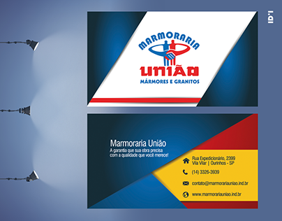 Cartão de Visita - Marmoraria União