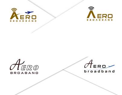 Logos for aero broadband company can be design