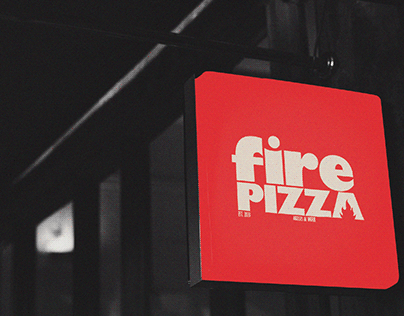 Fire Pizza Branding