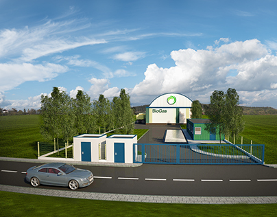 Biogas production facility