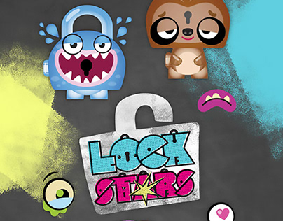 Lockstars: Sticker GIFS