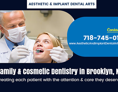 A Complete Range of Family Dentistry Services in Brookl