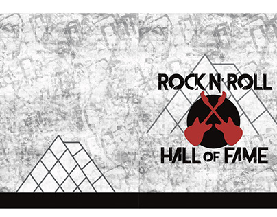 Rock n' Roll Hall of Fame Brochure (Redesign)