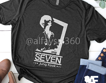 BTS SEVEN - T Shirt Design