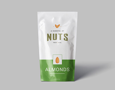 Pouch Bag Design (Almonds)