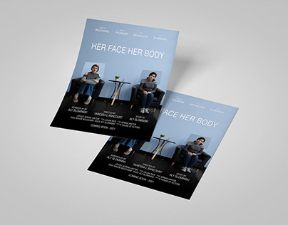 Poster - court métrage "Her Face Her Body"
